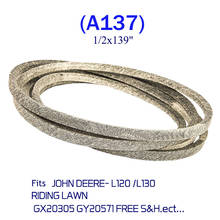 Mower Belt Make With Kevlar Repeated Bending Free Shipping Lawn Mower Hot Selling for J/OHN DEERE L120 L130 1/2 "x 139" 2024 - buy cheap