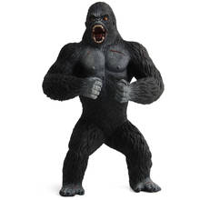 King Kong Gorilla Action Toys  Cartoon Figurines Collection Model Big Chimpanzee Animal Dolls Boy Children Gift 2024 - buy cheap