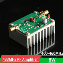 433MHz 8W RF Power Amplifier Board HF High Frequency Amplifiers for Ham Radio AMP 433M remote control new 2024 - buy cheap