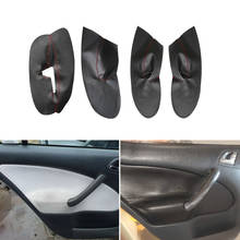 Car Styling Door Panel Armrest Leather Cover Trim For Skoda Octavia A4 Tour MK1 1998 1999 2000 2001 2002 2003 2004 2005 2006 2024 - buy cheap