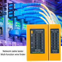 Testador de cabo de rede rj45 + hdm, profissional, ferramenta de teste, rastreador, rede ethernet lan 2024 - compre barato