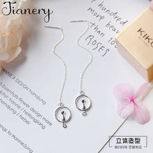 JIANERY New Arrivals Silver Color Moon Cat Earrings For Women Fashion Jewelry pendientes Brincos 2024 - buy cheap