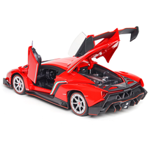 1: 24 Simulation Lambor Veneno Alloy Sports Car Model Presents Children's Toys Boys Birthday Christmas Gifts Red 2024 - buy cheap
