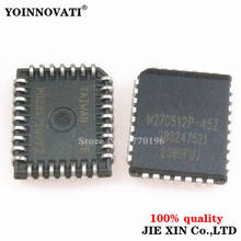 20pcs/lot W27C512P W27C512P-45Z PLCC-32 64K X 8 ELECTRICALLY ERASABLE EPROM 2024 - buy cheap