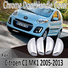 Декоративные Хромированные наклейки для Citroen C1 MK1 2005 ~ 2013 2006 2007 2008 2024 - купить недорого