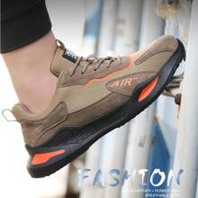 Zapatos de seguridad K11 para hombre, zapatillas de trabajo indestructibles con punta de acero, antigolpes y antiperforación 2024 - compra barato