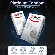 10Pcs Delayed Ejaculation Condom Platinum Penis Glans Thicken Time Delay Condoms for Men Long Last Penis Sleeve Sex Products 2024 - buy cheap