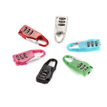 6pcs/set 3-Digit Travel Lock Mini Dial Digit Number Code Password Combination Padlock Security Travel Safe Lock Luggage Lock 2024 - buy cheap