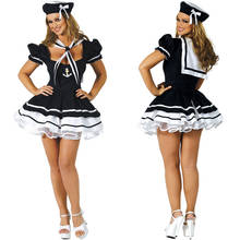 Woman Sexy Sailor Costume Halloween Cosplay Navy Costume 2024 - buy cheap