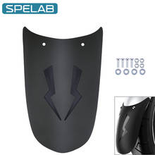 SPELAB Universal Motorcycle Rear Fender Lengthen Front Fender Rear/Front Wheel Extension Fender Mudguard Splash Guard Black 2024 - buy cheap