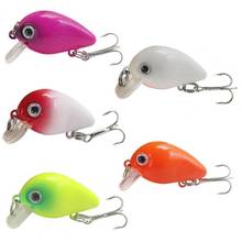 Señuelo de pesca de pececillos falsos, aparejos de cebo Wobbler con gancho individual/triple para carpa, ojos 3D, accesorios de pesca 2024 - compra barato