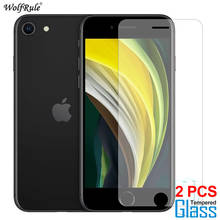 2Pcs Protective Glass On For iPhone 12 Mini SE 2020 11 Pro Max X XR XS Screen Protector Tempered Glass For iPhone 8 7 6 6S Plus 2024 - buy cheap