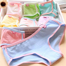 6 Fashion Cotton panties women's Children's Girls Underwear Kids shorts priefs Comfort Multi-color SQ-1313-6P 2024 - buy cheap