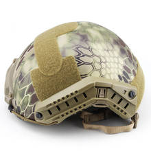 Тактический Быстрый шлем, полузакрытый военный шлем для охоты, пейнтбола, PJ, защитный шлем, аксессуары для охоты, страйкбола 2024 - купить недорого