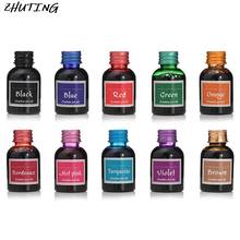 ZHUTING 10Pcs 30mL Colorful Fountain Pen Ink Refilling Inks Stationery School Supplies 2024 - buy cheap