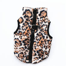Leopard Warm Pet Clothing for Small Dog Clothes Dog Coat Jacket Puppy Winter Pet Clothes For Dogs Costume Vest Apparel Chihuahua 2024 - купить недорого