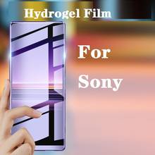 100D Full Cover Curved Hydrogel Film for Sony Xperia 5 8 10 1 II Screen Protector for Sony XZ5 XZ4 XZ3 XA XZ2 XZ1 Compact 2024 - buy cheap