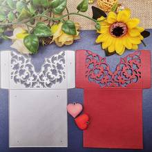 New Metal Cutting Dies Scrapbooking lace greeting card DIY Album Paper Card Craft Embossing stencil Dies 118*150mm 2024 - buy cheap