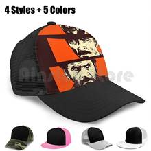 Blondie , Angel Eyes , Tuco Baseball Cap Diy Mesh Hip Hop Adjustable Cult Movie Retro Vintage Movie Film Clint Eastwood A 2024 - buy cheap