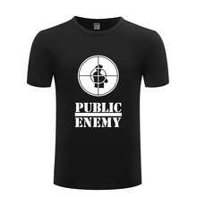 Public Enemy Rock Rap Mens Men T Shirt Tshirt Summer New Short Sleeve O Neck Cotton Casual T-shirt Top Tee 2024 - buy cheap
