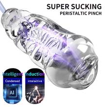 Oral Sex Vacuum Blowjob Sucking Machine, Masturbation Cup Pocket Pussy Masturbator Sex Toys For Men Vibrator Male Mastuburator. 2024 - buy cheap