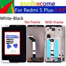 5.99" Original For Xiaomi Redmi 5 Plus Touch Screen Digitizer LCD With Frame Assembly Replacement For Redmi 5 Plus LCD Display 2160*1080 2024 - compre barato