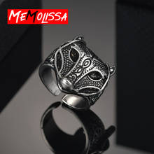 Punk Gothic Fox Ring For Men Boys Unisex Vintage Hip Hop Animal Metal Male Rings Cool Nightclub Retro Jewelry Gifts  Anillos 2024 - buy cheap