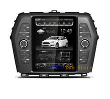 Sistema de navegação para autos, tela vertical de 10.4 polegadas, android 9.0, com dvd, gps, rádio, som estéreo, px6 2024 - compre barato