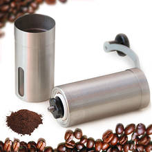 Moedor de café manual portátil para viagem, em aço inoxidável, moedor de cerâmica, para café expresso 2024 - compre barato