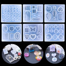 QIAOQIAO DIY 1 шт. мини миниатюрные украшения инструменты для торта ожерелье делая силиконовая форма DIY для творчества из пластика кулон декоративные формы 2024 - купить недорого