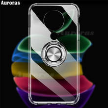 Auroras-funda anticaída para Nokia 7,2, transparente, a prueba de golpes, con anillo, suave, 7,2 2024 - compra barato