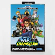 Elevata prestazione 16 Bit MD Game Card for Sega Mega Drive Kid Chameleon 2  Cover With Retail Box 2024 - buy cheap