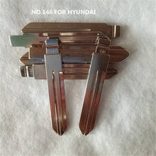 Dakatu metail em branco 146 # lâmina chave remota para hyundai mistra substituição do carro flip chave lâmina no.146 2024 - compre barato