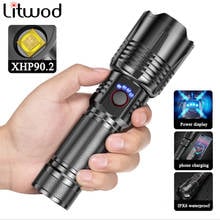 Powerful XHP90.2 Led Flashlight XHP70.2 Torch Light Lamp Usb Rechargeable Waterproof Lamp Ultra Brigh For Outdoor Travel Hunting 2024 - buy cheap