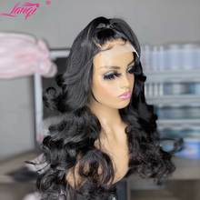 Peruca lace front ondulada 4x4, cabelo humano brasileiro, pré-selecionado, venda por atacado. 2024 - compre barato