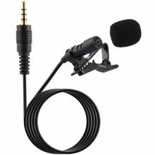 Mini Condenser Lapel Microphone 3.5mm Tie Lapel Lavalier Clip On Double Microphone for Lectures Teaching Interview 2024 - buy cheap