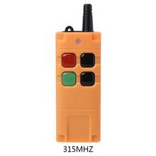 Controle remoto wireless industrial de alta qualidade, controle remoto com 315/433mhz e 4/6 teclas de botão 2024 - compre barato