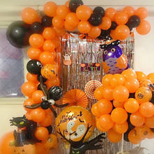 Balão de látex para decoração, balão decorativo de látex para halloween, noivado, aniversário, festa de aniversário, 10 polegadas, 12 polegadas 2024 - compre barato