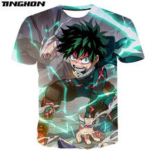 XS-7XL de My Hero Academia para hombres y mujeres, camisetas de manga corta con estampado 3D, ropa de calle informal de verano, 01 2024 - compra barato