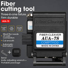 High precision fiber cleaver AUA-7S AUA-71S Cold Contact Dedicated Metal Fiber optic cutter optical fiber cutting knife 2024 - купить недорого