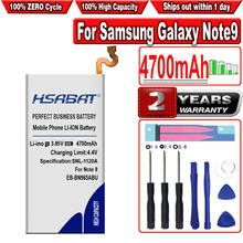 HSABAT 4700mAh EB-BN965ABU Battery for Samsung Galaxy Note9 Note 9 N960U SM-N9600 SM-N960F N9600 SM-N965F 2024 - buy cheap