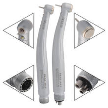 Dental High Speed Handpiece LED Self-powered Air Turbine Dental Handpiece Standard 2/4Holes SU Cartirdge Rotor Pana Max 2024 - compre barato