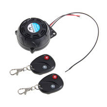Motorcycle Anti-Theft Alarm System Warning Vibration Lock Anti-Theft Alarm Double Remote Control Sensor 2024 - buy cheap