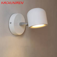 Nordic simple modern LED Wall lamp mirror light aisle living room bedroom bed reading wall sconce AC85-265V wall light 2024 - buy cheap
