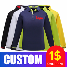 COCT Long Polo Shirt 2021 New Cheap Casual Personal Group Customized Embroidered Polo Long Sleeve 2024 - buy cheap