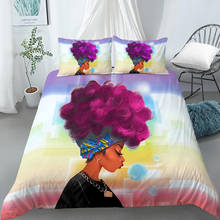 Africa Women Printed Bedding Sets Ethnic African Duvet Cover And Pillowcase 2/3Pcs Duvet Cover Set Home Textile 2024 - buy cheap