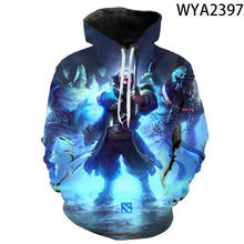 Sudaderas con capucha de Dota 2 para hombre y mujer, sudaderas con estampado 3D, ropa de calle, abrigo informal con capucha 2024 - compra barato