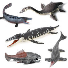 Action figures de dinossauro pré-histórico, figuras de ação em pvc para animais, dinossauro e peixes, modelo de coleção de brinquedos para crianças 2024 - compre barato