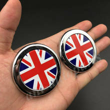 2x Metal The Union Jack Car Emblem Badge Motorcycle Decals Sticker Fairing 2024 - buy cheap