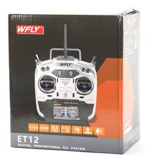 12CH ET12 WFLY 2.4GHz Controle Remoto Radio Transmissor com Receptor Para RC Drone RF209S Barco Carro 2024 - compre barato